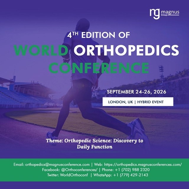 4th Edition of World Orthopedics Conference